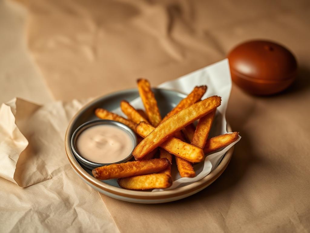 Air-Fryer Pickle Fries